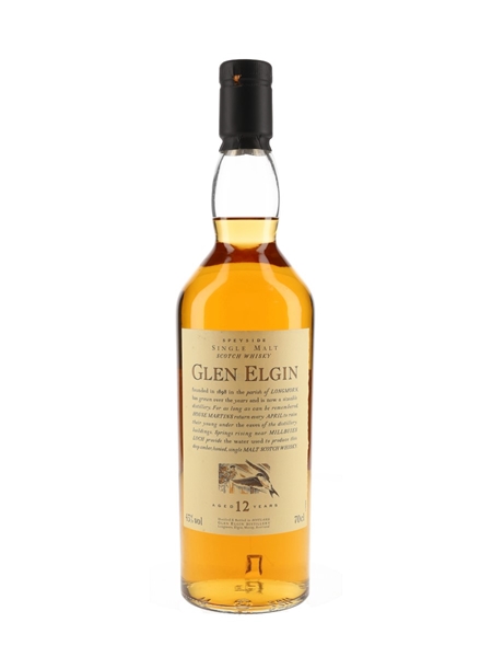 Glen Elgin 12 Year Old Flora & Fauna 70cl / 43%