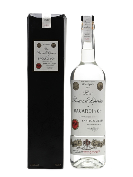 Bacardi Superior Founder's Day Signed Limited Edition 75cl / 37.5%