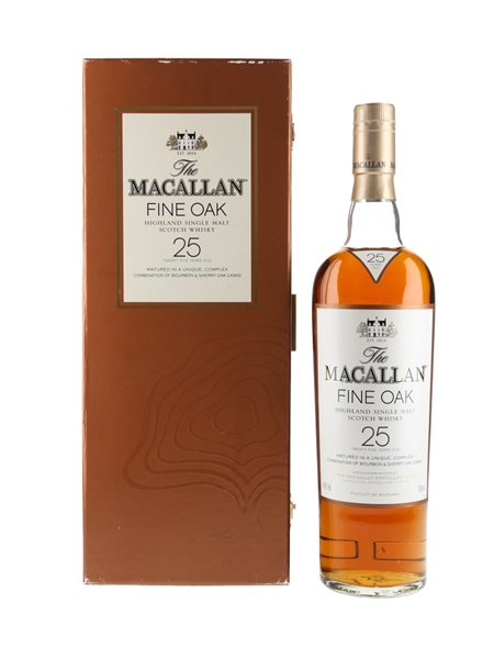 Macallan 25 Year Old Fine Oak Bottled 2000s 70cl / 43%