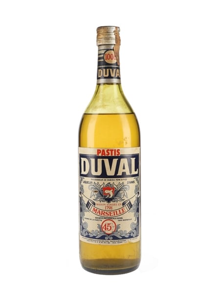 Duval Pastis Bottled 1980s - Martini & Rossi 100cl / 45%