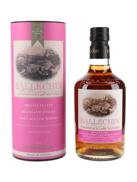 Edradour Ballechin 7th Release Bordeaux Matured 70cl / 46%