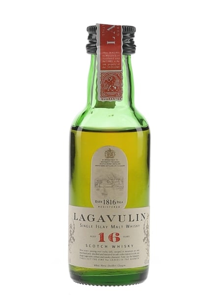 Lagavulin 16 Year Old Bottled 1990s - White Horse Distillers 5cl / 43%