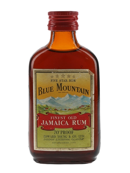 Blue Mountain 5 Star Rum Bottled 1960s 5cl / 40%