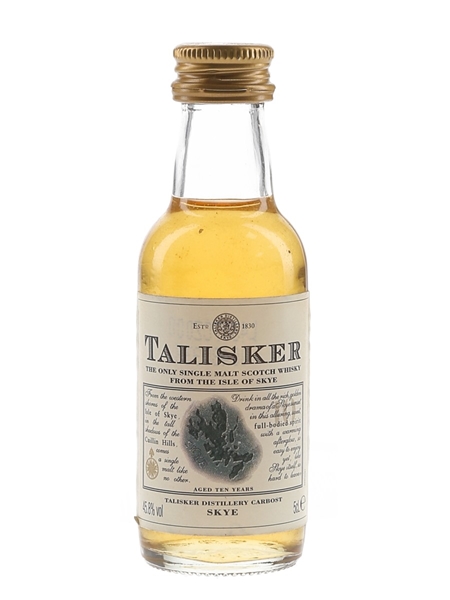 Talisker 10 Year Old Bottled 2000s 5cl / 45.8%