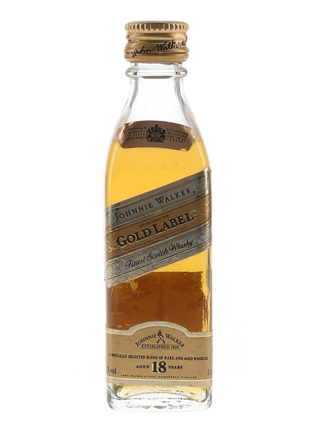 Johnnie Walker 18 Year Old Gold Label  5cl / 43%