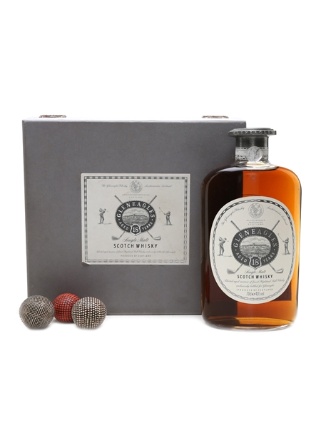 Gleneagles 18 Year Old Golf Ball Gift Set 70cl / 43%