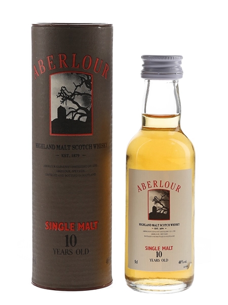 Aberlour 10 Year Old Bottled 1990s 5cl / 40%