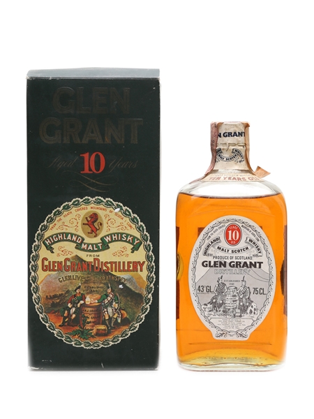 Glen Grant 10 Year Old Bottled 1970s 75cl / 43%