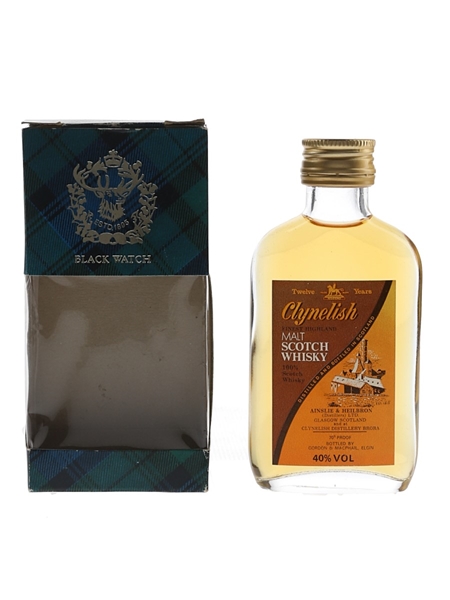 Clynelish 12 Year Old Bottled 1980s - Gordon & MacPhail 5cl / 40%