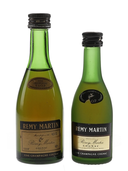 Remy Martin VSOP Bottled 1970s 2x 3cl-5cl / 40%