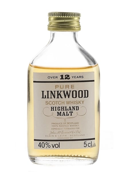 Linkwood 12 Year Old Bottled 1980s 5cl / 40%