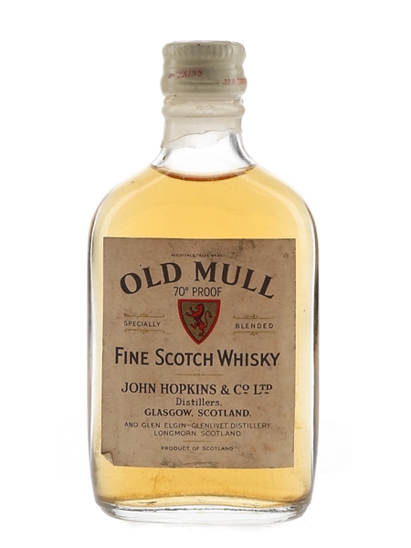 Old Mull Fine Scotch Whisky Bottled 1970s 5cl / 40%