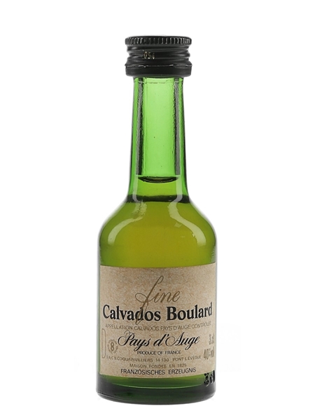 Calvados Boulard Bottled 1970s 3cl / 40%