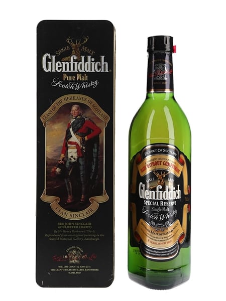 Glenfiddich Special Reserve Clans Of The Highlands - Clan Sinclair 75cl / 43%