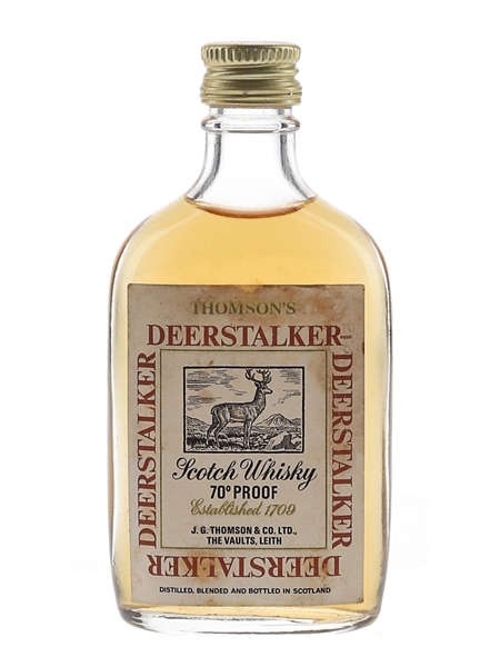 Deerstalker Scotch Whisky Bottled 1950s-1960s 5cl / 40%