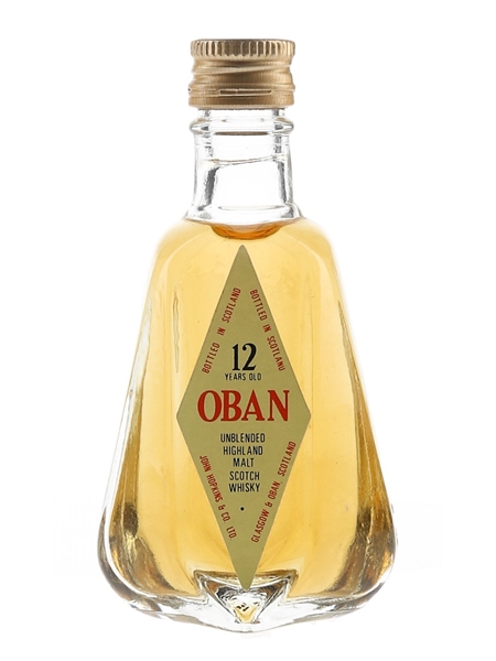 Oban 12 Year Old Bottled 1970s-1980s 5cl / 40%