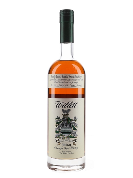 Willett 3 Year Old Small Batch Rye  70cl / 55.2%