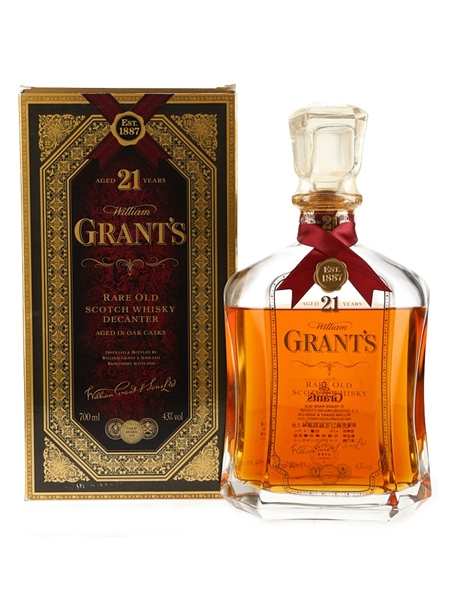 Grant's 21 Year Old Bottled 1990s - Taiwan Import 70cl / 43%