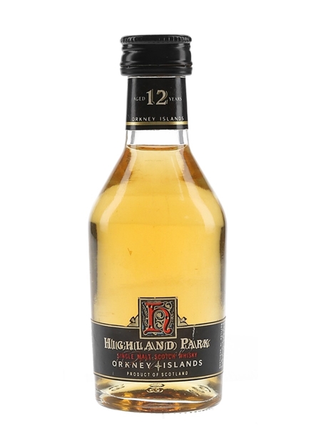 Highland Park 12 Year Old Bottled 1990s 5cl / 40%