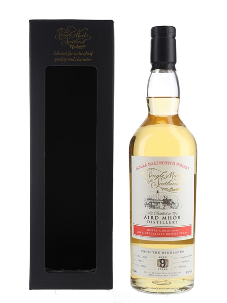 Aird Mhor 2009 9 Year Old Bottled 2018 - The Single Malts Of Scotland 70cl / 57.8%