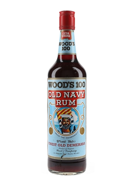 Wood's 100 Old Navy Rum Bottled 1990s 70cl / 57%