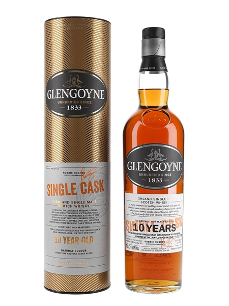 Glengoyne 10 Year Old Single Cask Bottled 2020 - Dr Jekyll's Pub 70cl / 57%