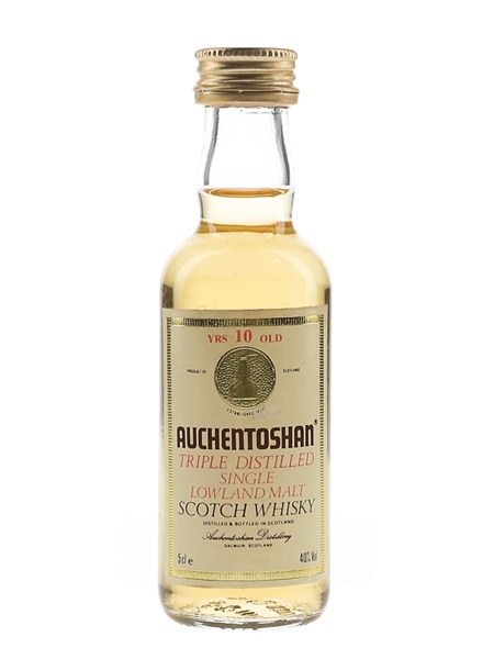 Auchentoshan 10 Year Old Bottled 1980s 5cl / 40%