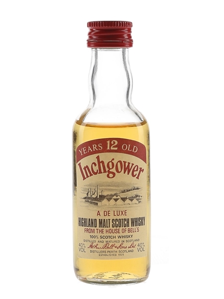 Inchgower 12 Year Old Bottled 1980s 5cl / 40%