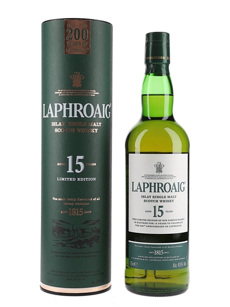 Laphroaig 15 Year Old 200th Anniversary 70cl / 43%