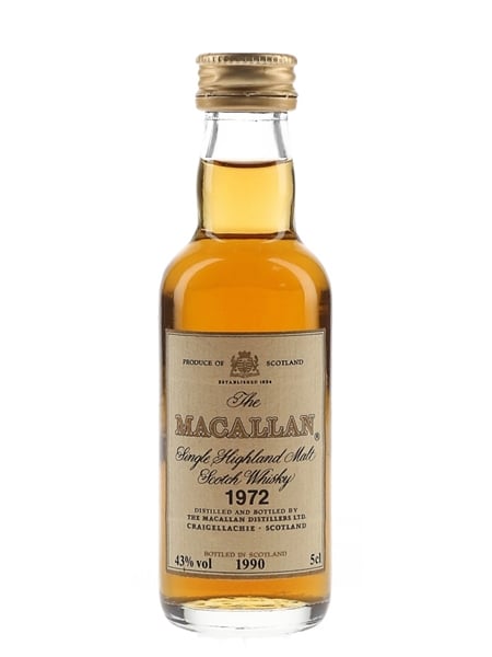 Macallan 1972 Bottled 1990 5cl / 43%