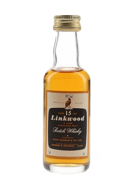 Linkwood 15 Year Old Bottled 1980s-1990s 5cl / 40%