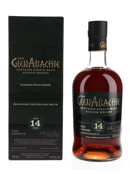 Glenallachie 14 Year Old Oloroso Wood Finish UK Exclusive 70cl / 55.4%