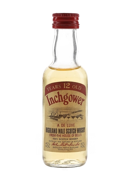 Inchgower 12 Year Old Bottled 1980s 5cl / 40%