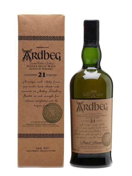 Ardbeg 21 Year Old Bottled 2001 - Ardbeg Committee 70cl / 56.3%