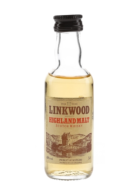 Linkwood 12 Year Old Bottled 1980s 5cl / 40%