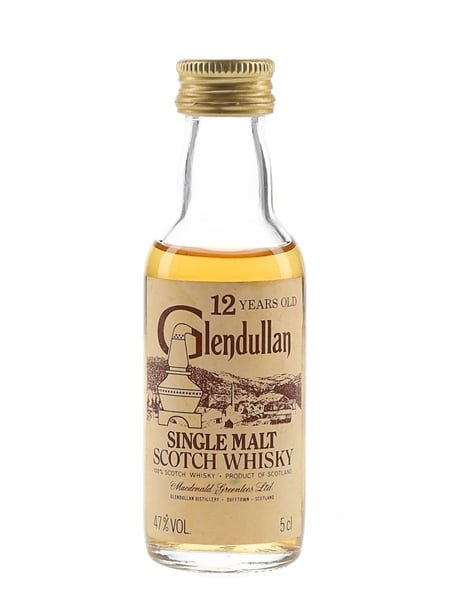 Glendullan 12 Year Old Bottled 1980s 5cl / 47%