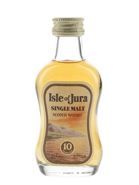 Isle Of Jura 10 Year Old Bottled 1980s 5cl / 40%