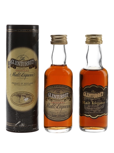 Glenturret Bottled 1990s 2 x 5cl / 35%