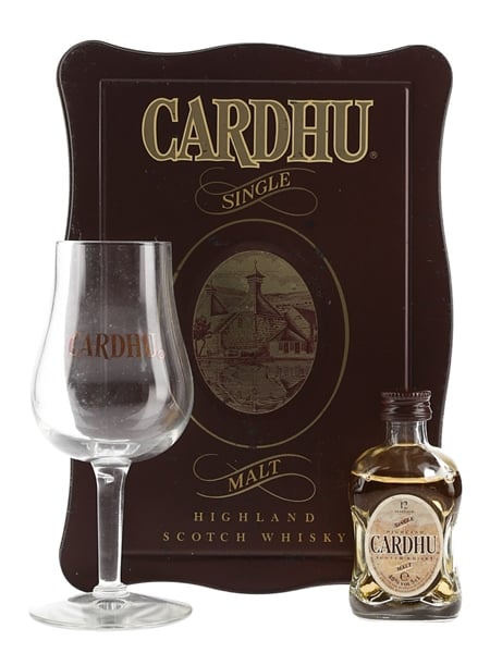 Cardhu 12 Year Old Bottled 1990s - Glass Set 5cl / 40%