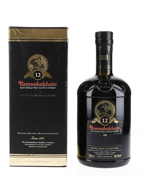 Bunnahabhain 12 Year Old  70cl / 46.3%