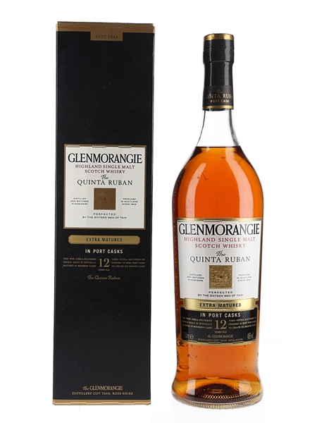 Glenmorangie 12 Year Old Quinta Ruban Bottled 2010 100cl / 46%