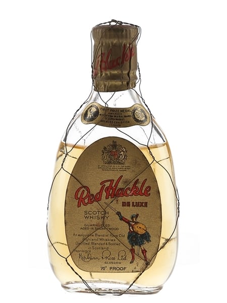 Red Hackle De Luxe Bottled 1950s-1960s 5cl / 40%