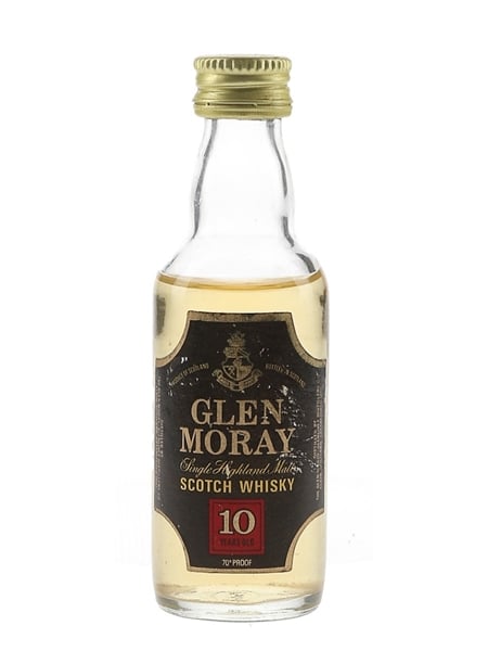 Glen Moray 10 Year Old Bottled 1970s 5cl / 40%