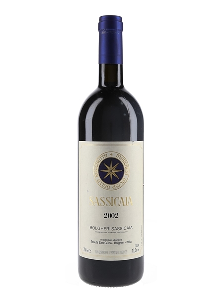 Bolgheri Sassicaia 2002  75cl / 13.5%