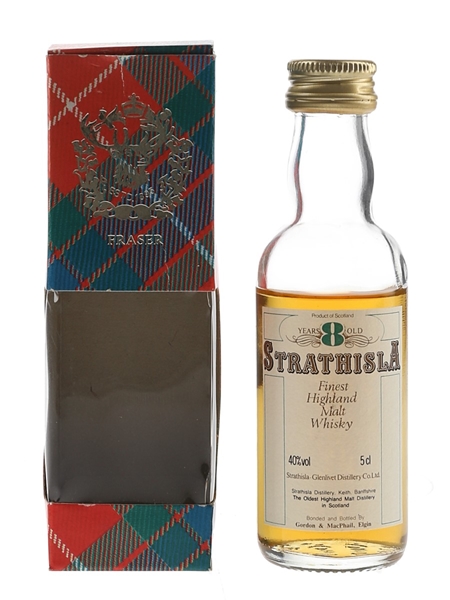 Strathisla 8 Year Old Bottled 1980s - Gordon & MacPhail 5cl / 40%