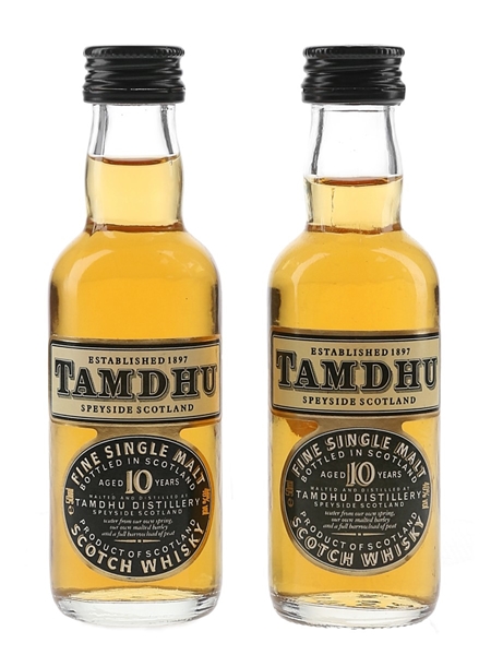 Tamdhu 10 Year Old Bottled 1980s 2 x 5cl / 40%