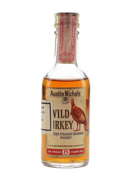 Wild Turkey 8 Year Old Bottled 1970s-1980s - Austin Nichols 5cl / 50.5%