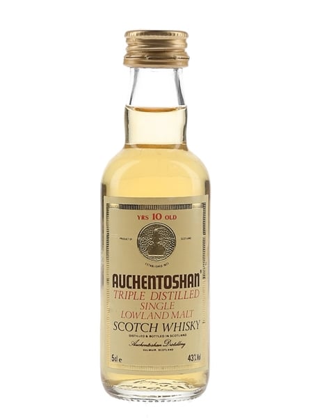 Auchentoshan 10 Year Old Bottled 1980s 5cl / 43%