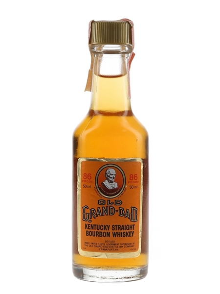 Old Grand Dad Bottled 1970s-1980s - Wax & Vitale 5cl / 43%