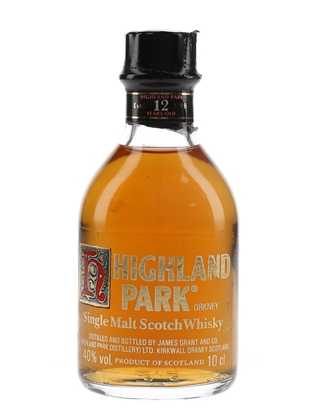 Highland Park 12 Year Old Bottled 1980s 10cl / 40%